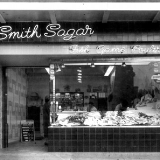 C – Smith Sagar Shop in 1963, The Mall, Burnley